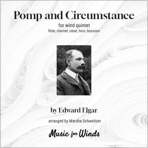 Pomp and Circumstance for wind quintet by Edward Elgar