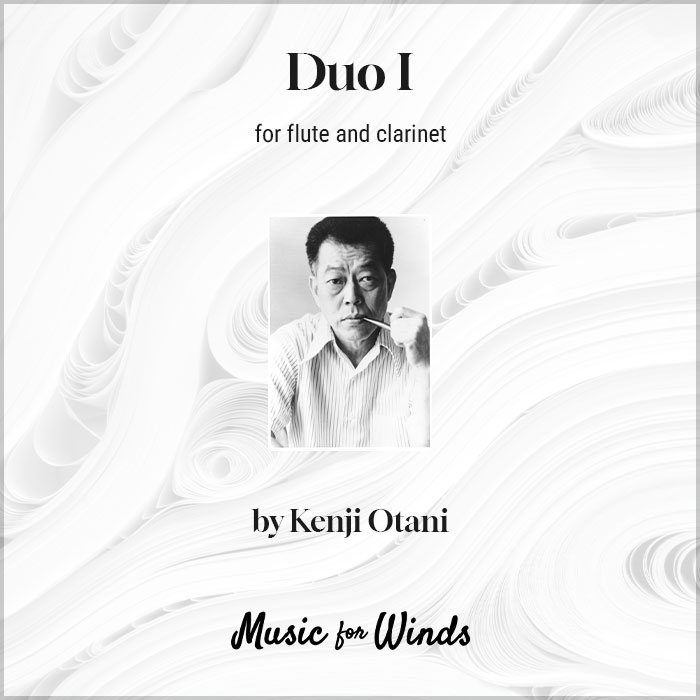 Duo I for flute and clarinet by Kenji Otani